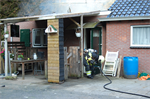 Prio 1 Woningbrand NB Middel BR Keet Hok Schuurtje Wyldpaed Kollumerzwaag